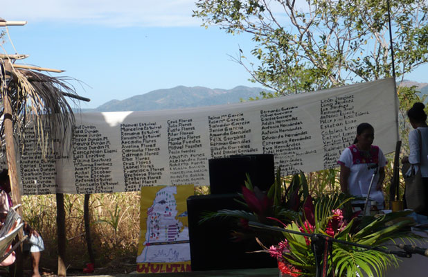 El Salvador: Gedenkfeier für die Opfer des Massakers von La Quesera 1981