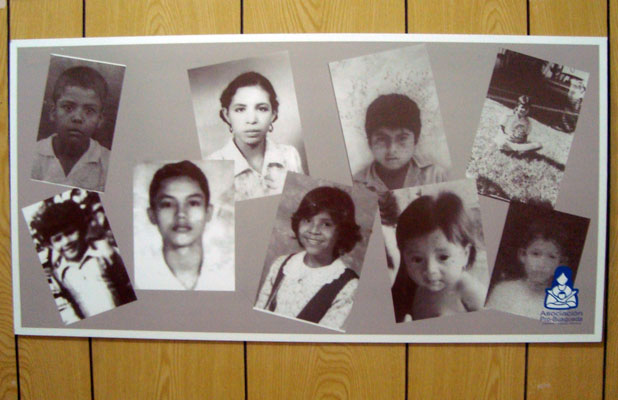 Fotos von verschwundenen Kindern